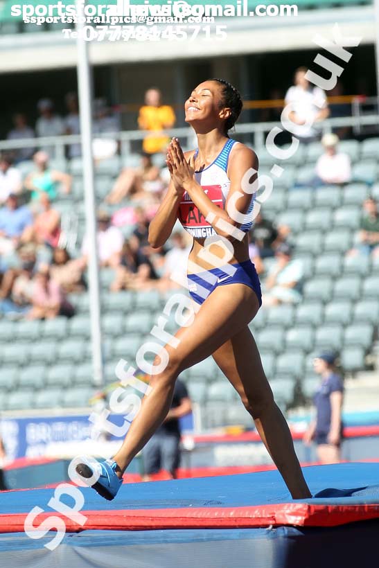 Womens high jump, Muller British Championships, Alexander Stadium, Birmingham. Photo: David T. Hewitson/Sports for All Pics